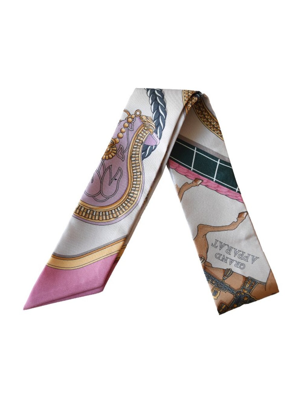 Hermes Grand Apparat Twilly Multicolor